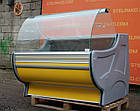 Холодильна вітрина охолоджувана «Рос Gold» 1.3 м. (Украина), LED - подсветка, Б/у, фото 3