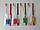 Пензлик силіконовий кулінарний маленький Силіконовий кондитерський пензель для випічки та кухні харчова L 16 cm, фото 2