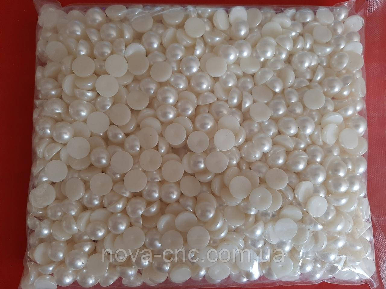 Клейові полубусины "Коло" 11 мм 500 грам