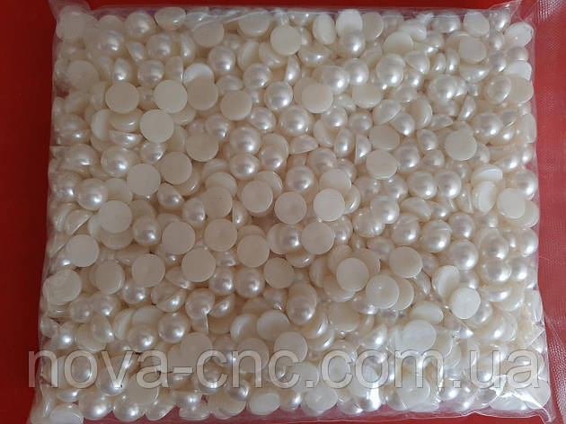 Клейові полубусины "Коло" 11 мм 500 грам, фото 1