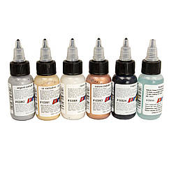 Набір фарб металіків Pro-color 67040 metallic set