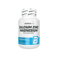 Витамины и минералы BioTech Calcium Zinc Magnezium, 100 таблеток