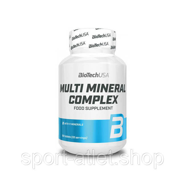 Вітаміни та мінерали BioTech Multi Mineral Complex, 100 таблеток