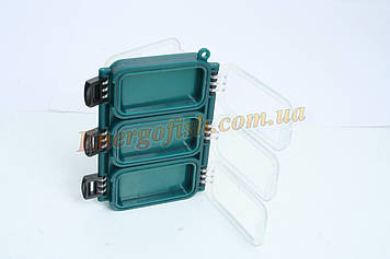 Коробка ЕТ для гачків 2х стороння 6 відсіків (11.5 х 8х2 см)