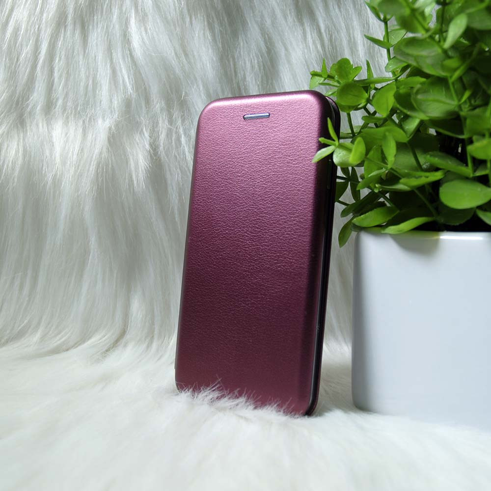 Чохол-книжка Iphone 7/8 "Elite Case" Бордовий (bordo)
