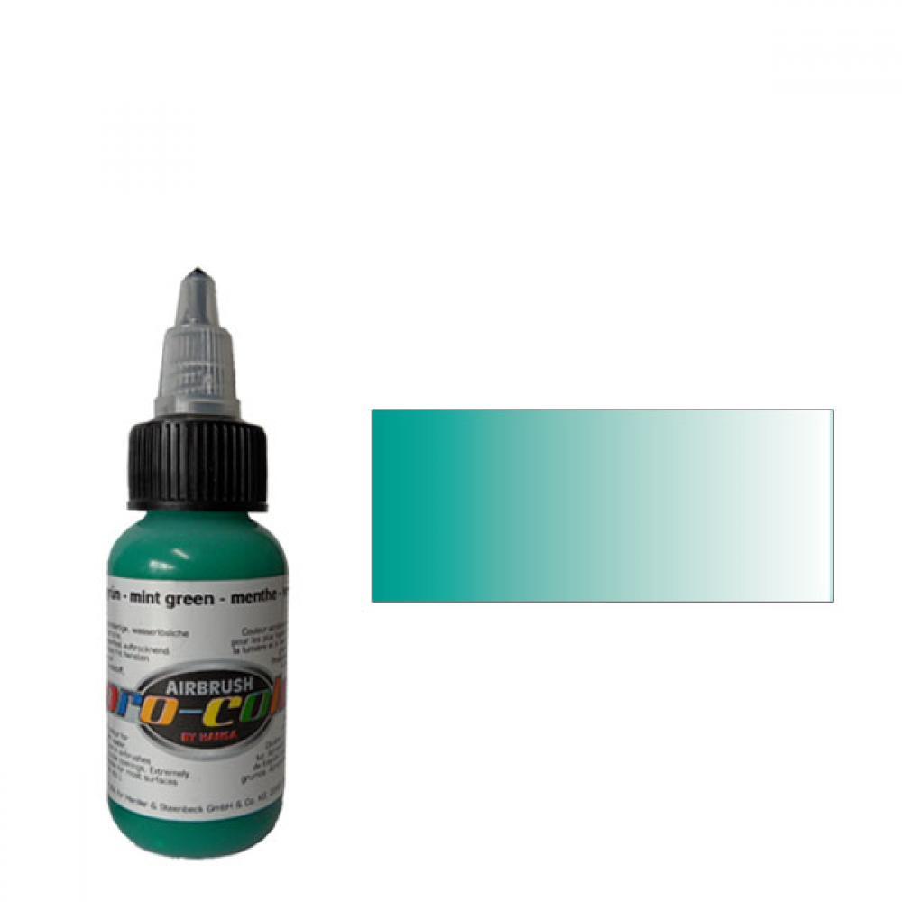 Pro-color 64075 transparent mint green (зелена м'ята), 30 мл