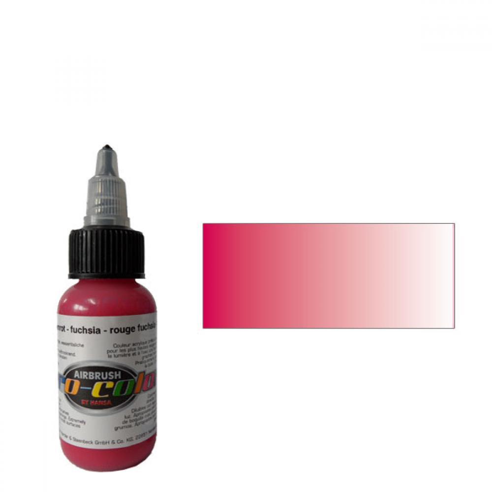 Pro-color 64072 transparent fuchsia (фуксія), 30 мл