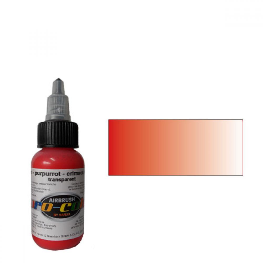 Pro-color 64071 transparent crimson red (малинова), 30 мл