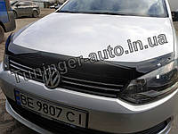 Дефлектор капота (Мухобойка) Volkswagen Polo 2010-2015 (EGR)