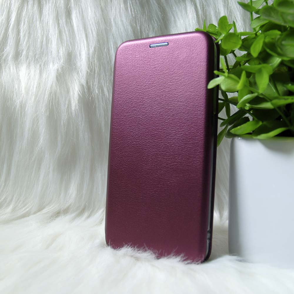 Чохол-книжка Iphone X/Xs "Elite Case" Бордовий (bordo)