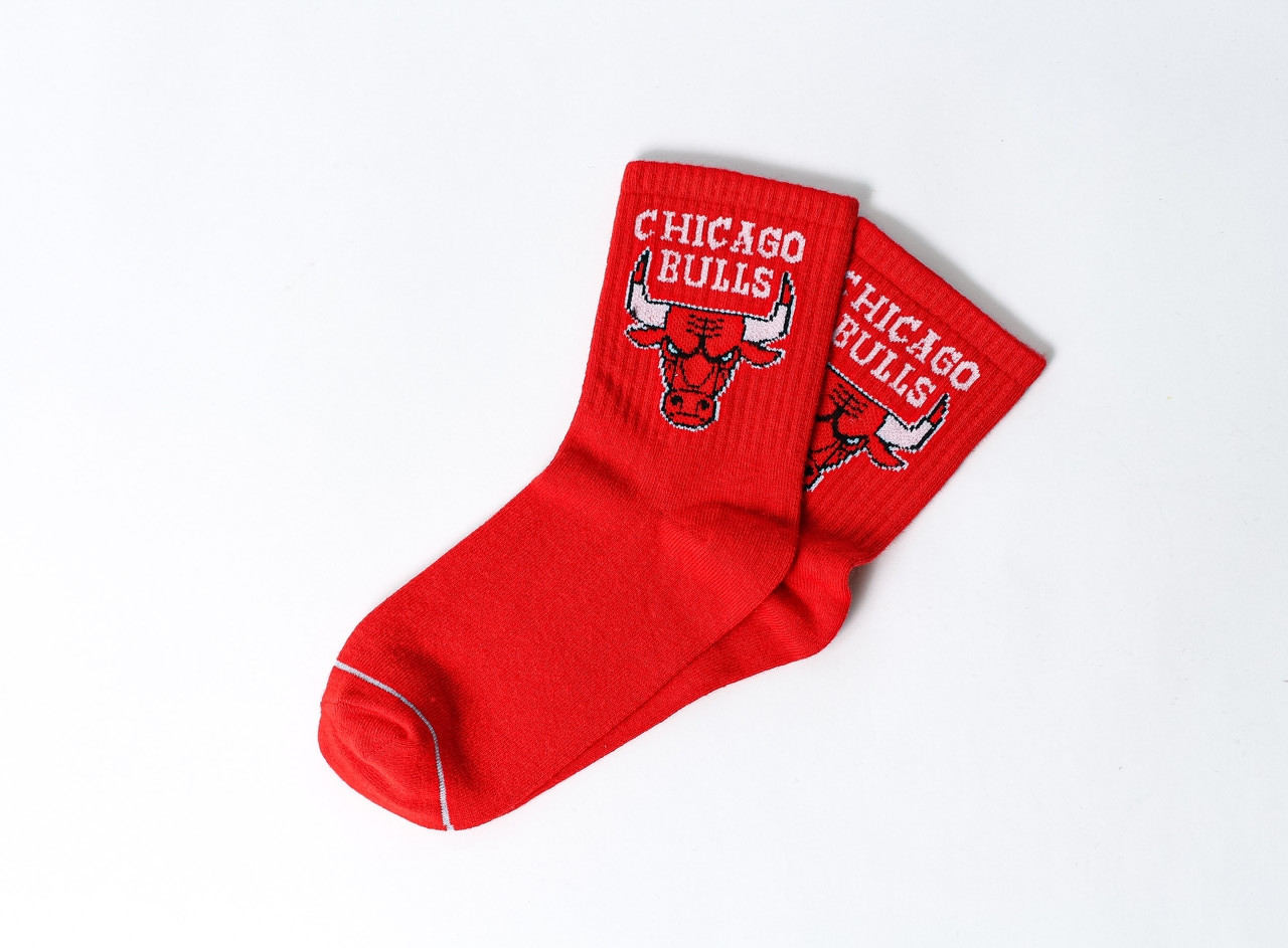 Шкарпетки Crazy Llama`s Chicago Bulls, One size (37-42)