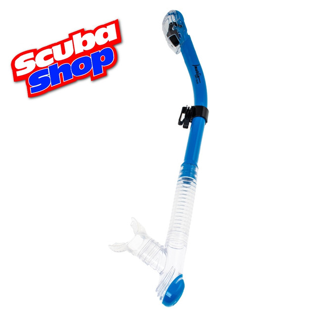 Трубка двухклапанная Marlin Dry Duo Blue синя Трубка двухклапанная Marlin Dry Duo Blue синя