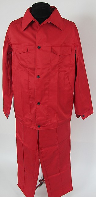 Костюм робочий «Майстер» (штани +куртка), червоний