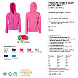 Жіноча толстовка з капюшоном Lady-Fit Premium Sweat Jacket, фото 4