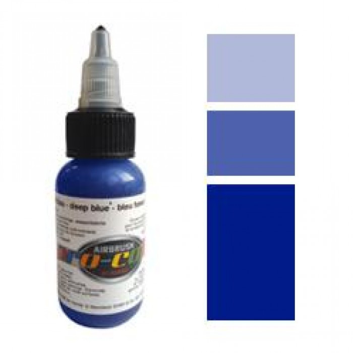 Pro-color 60011 opaque deep blue (глибокий синій), 30 мл