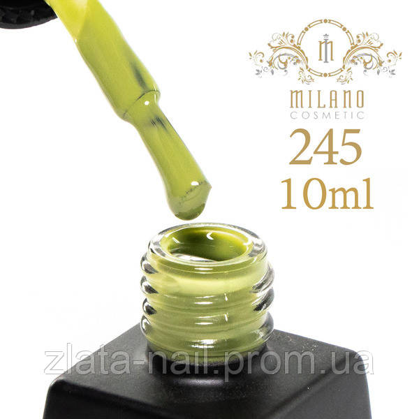 Гель лак Milano 10 ml № 245