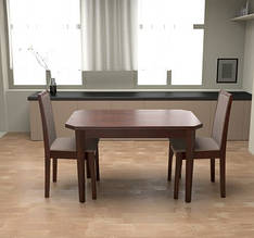 Стіл Модерн з масиву дерева і шпонованої МДФ Модуль Люкс