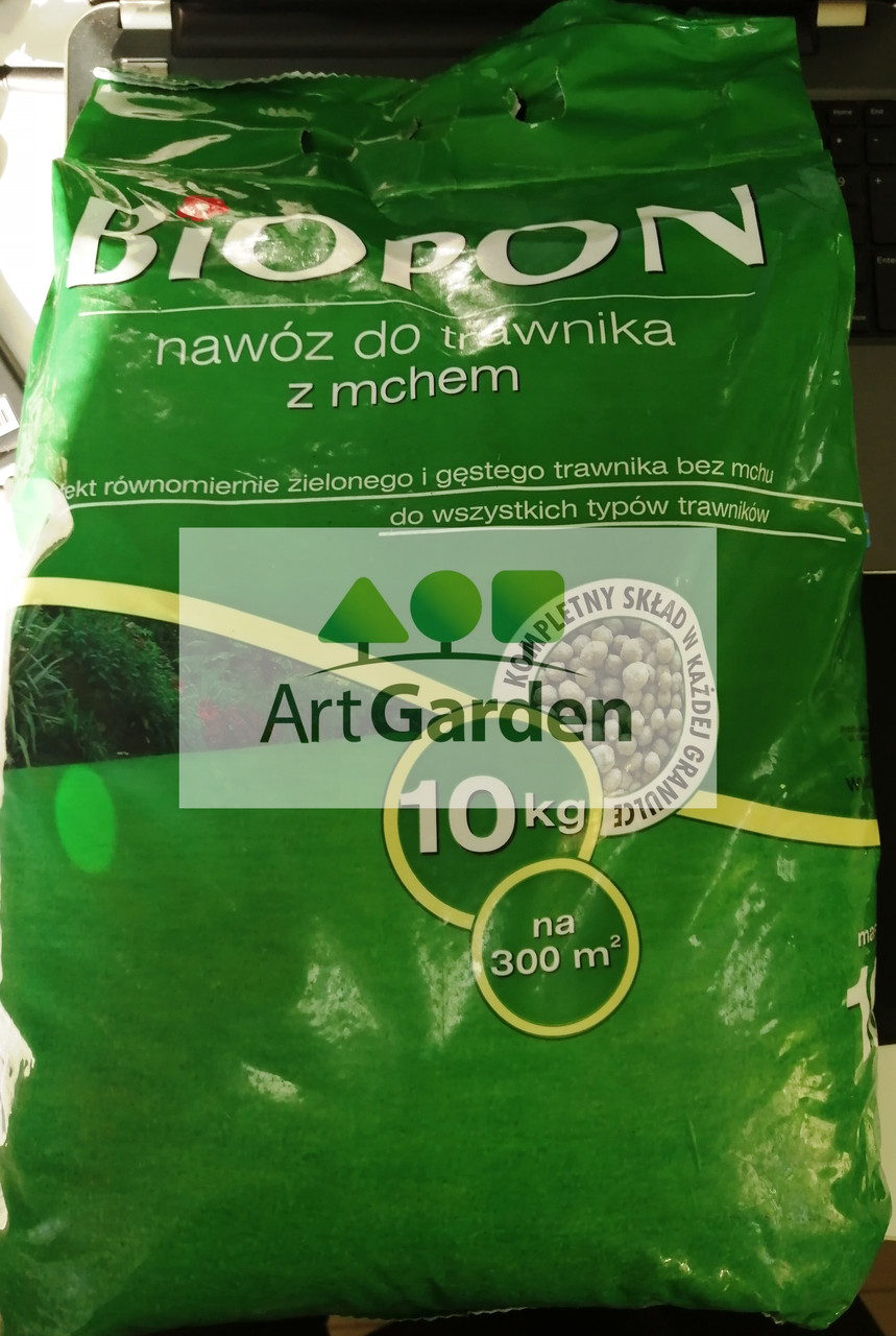 Biopon для газону від моху 10кг
