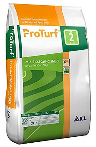 Добриво для газону ICL ProTurf 21-5-6 + 2MgO, фото 1