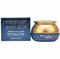 Крем для лица с маточным молочком BERGAMO Royal Jelly Wrinkle Care Cream 50g