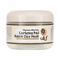 Маска для лица глиняно-пузырьковая ELIZAVECCA Milky Piggy Carbonated Bubble Clay Mask 100g