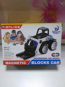 Магнітний конструктор трактор