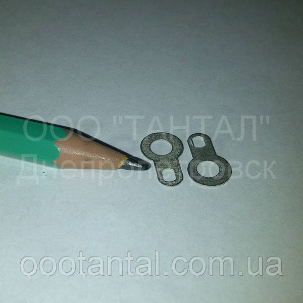 Лепесток 4.3х14 латунный ГОСТ 22376-77 (кольцевая клемма) монтажный для пайки односторонний оловянированный - фото 2 - id-p154981800