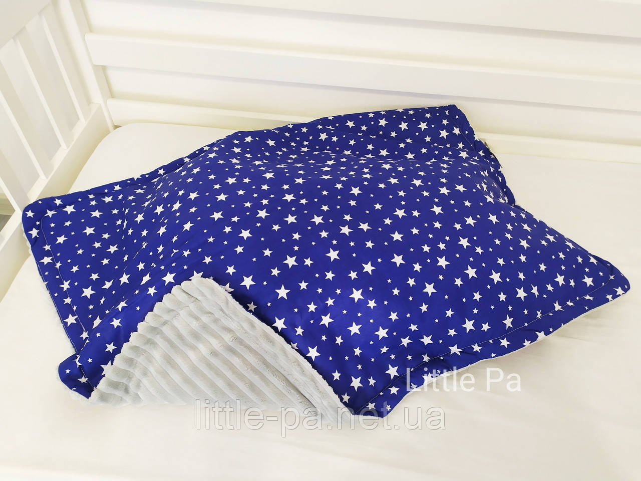 Плед із плюшем дитячий "Зірки"