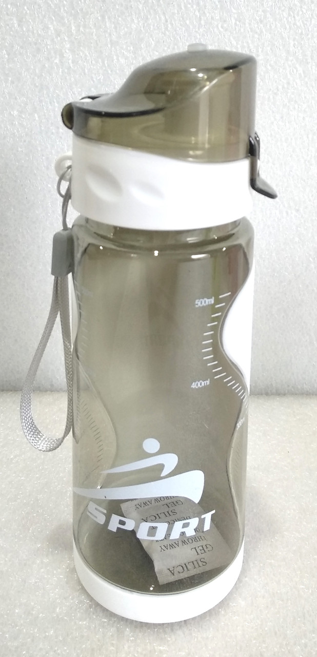 Пляшка пластикова для води Henks SB-050 grey