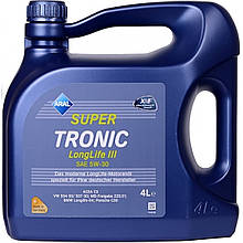 Масло Aral Super Tronic 5W30 (G052195M4) Long Life III 4L