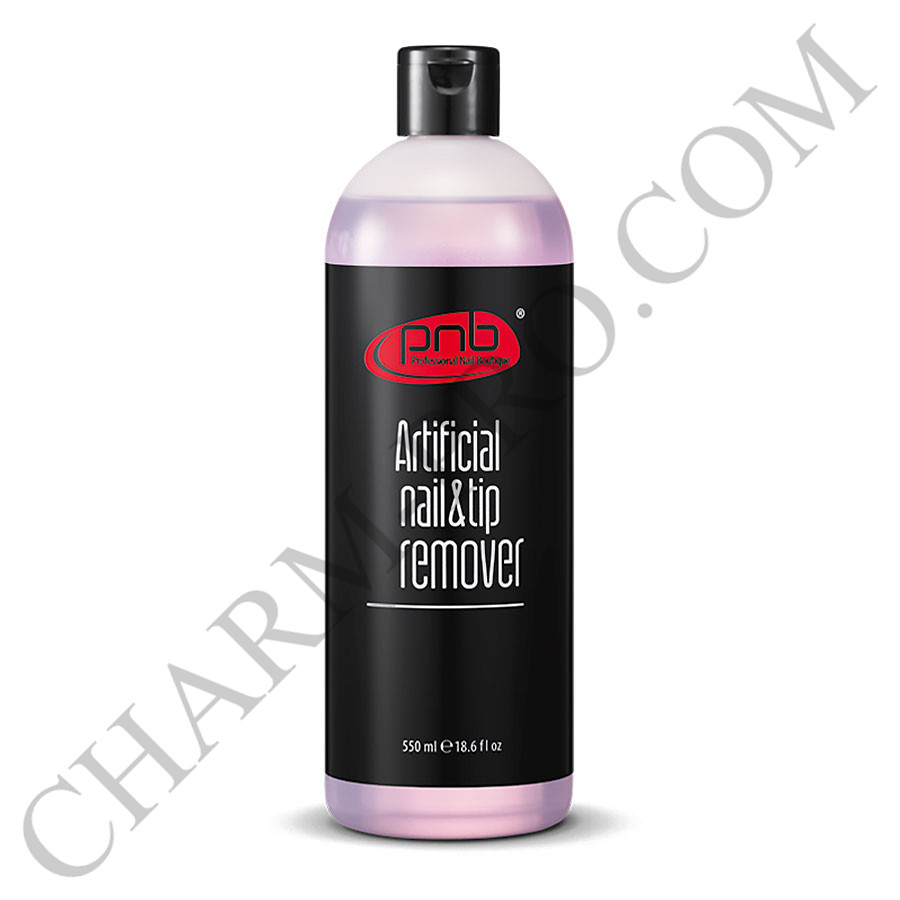 Засіб для зняття штучних нігтів PNB Artificial nail & tip remover 550ml