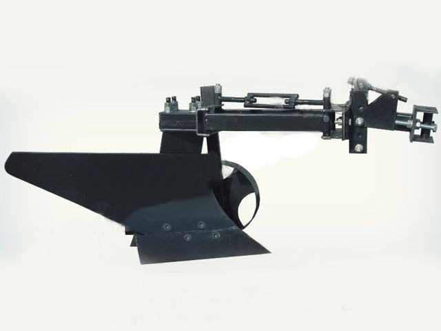 Плуг з колесом однокорпусний для мінітрактора