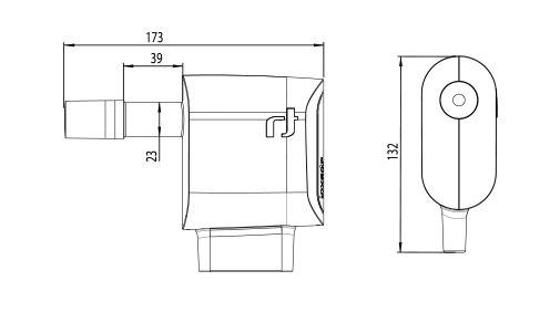 Спутниковый конвертор Inverto IDLB-QUDL24-MULTI-OPP Universal Quad офсет - фото 2 - id-p1118229745