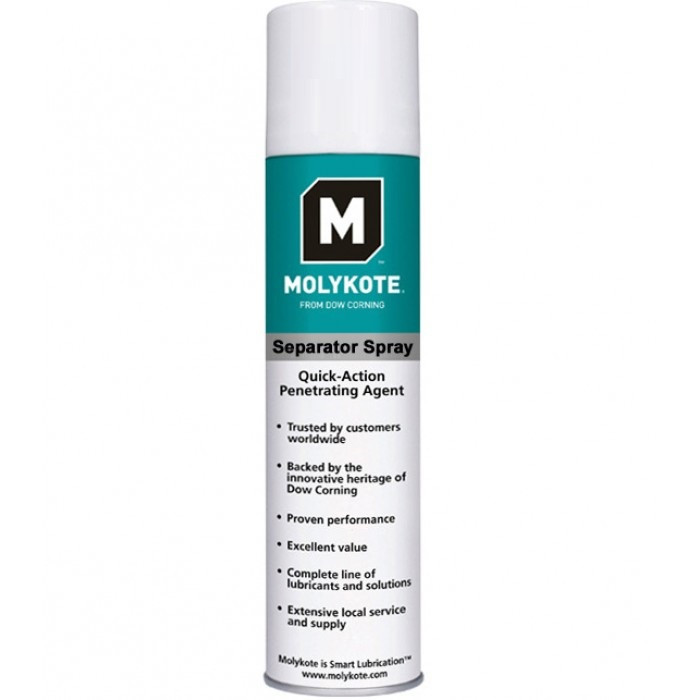 Мастило-аерозоль для бігових доріжок Molykote Separator Spray 400 мл