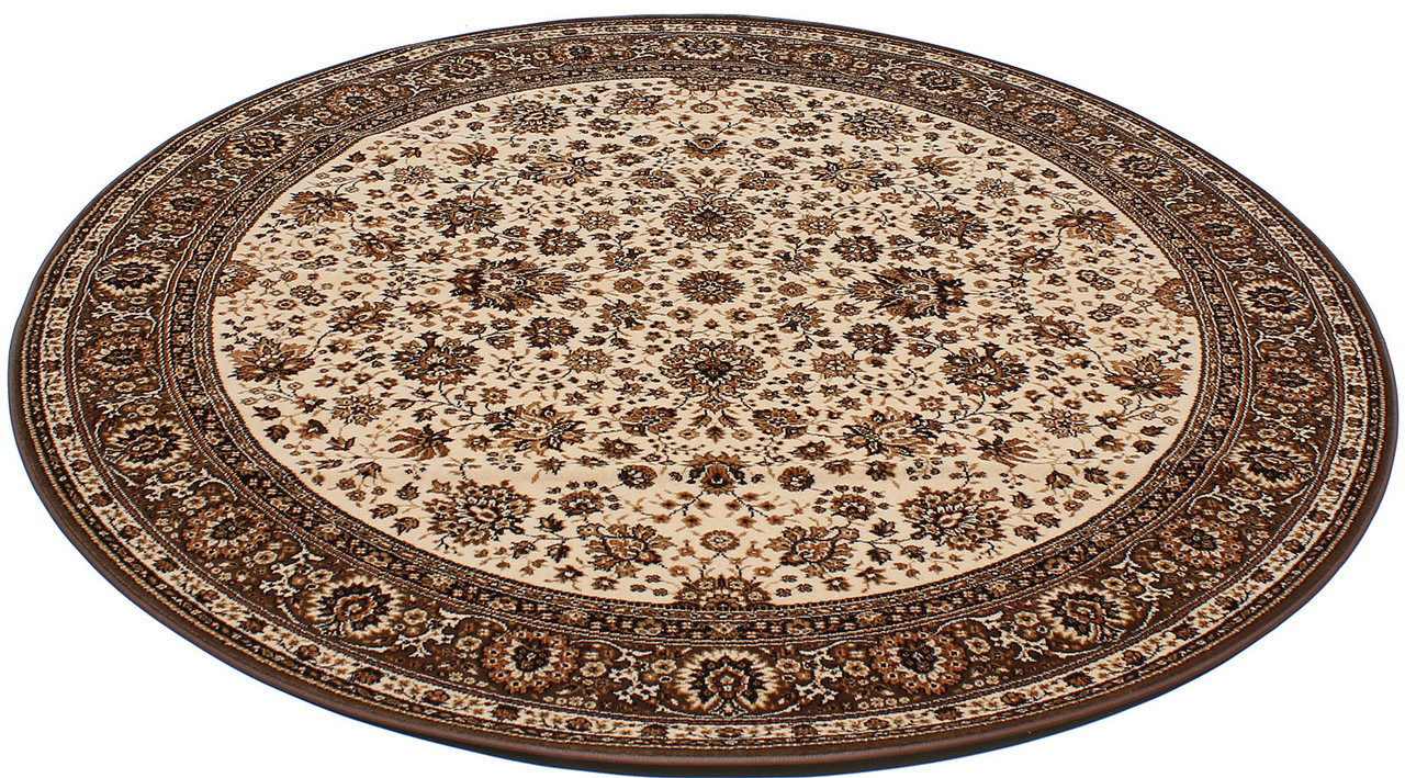 Килим європейська класика ROYAL 1570/504 2Х2 Бежевий коло