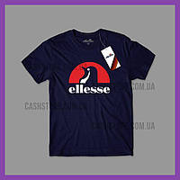 Футболка Ellesse 'Penguin Logo' с биркой | Элис | Тёмно-синяя
