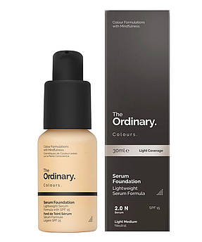 Тональна основа The Ordinary Coverage Foundation N 2.0 Light Medium 30 мл