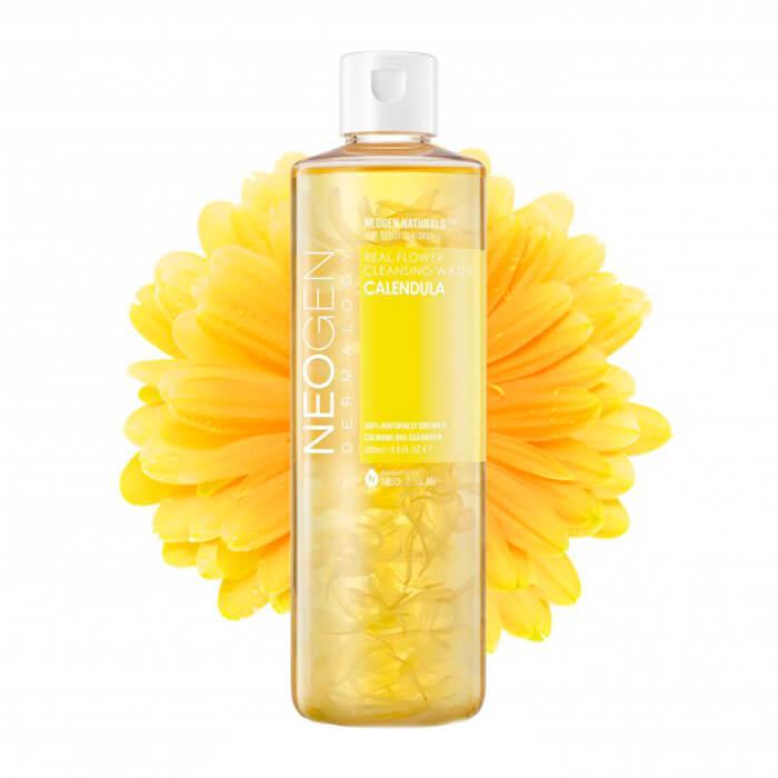Очисна вода з пелюстками календули Neogen Dermalogy Real Flower Cleansing Water Calendula 300 мл