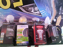 Світлодіодні лампи для побутових та промислових споживачів