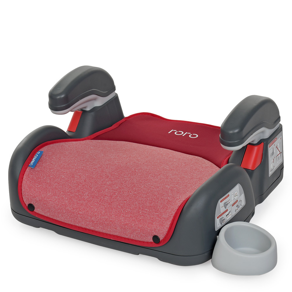 Бустер El Camino ME 1144 RORO Isofix, Ruby Red, фото 1