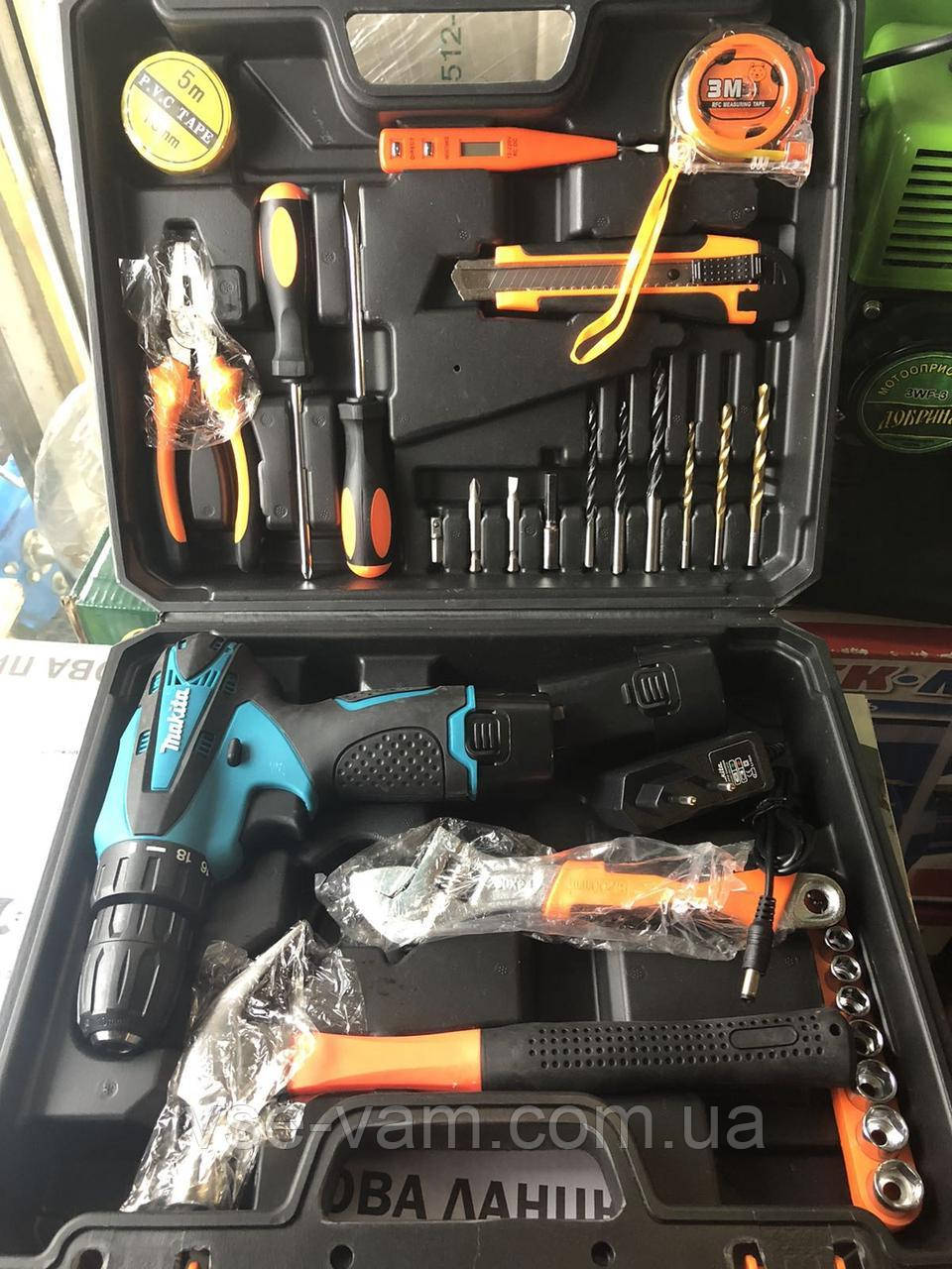 Акумуляторний шуруповерти Makita (Макіта DF330DWE 12V | LI-ION | Шуруповерт акумуляторний makita, фото 1