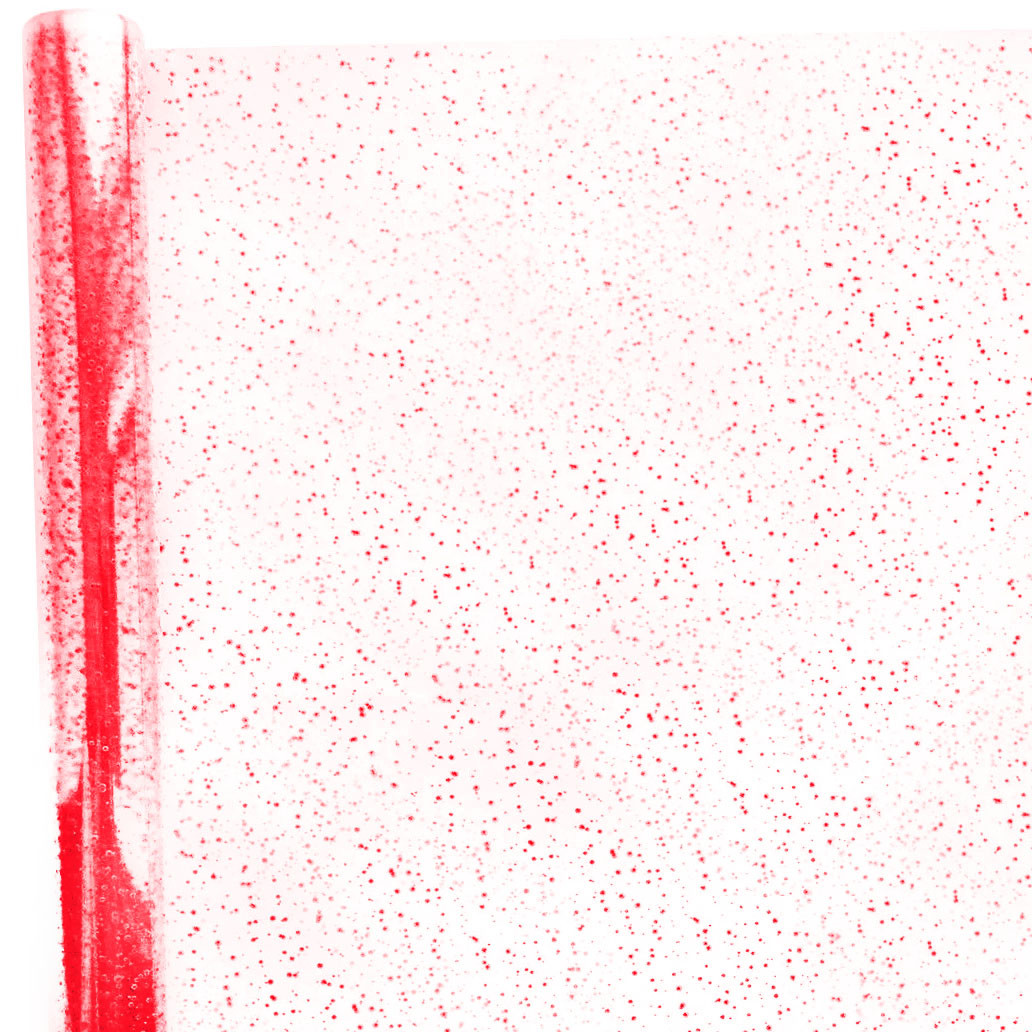 Плівка прозора Сніг червона 400 г 60 см, фото 1