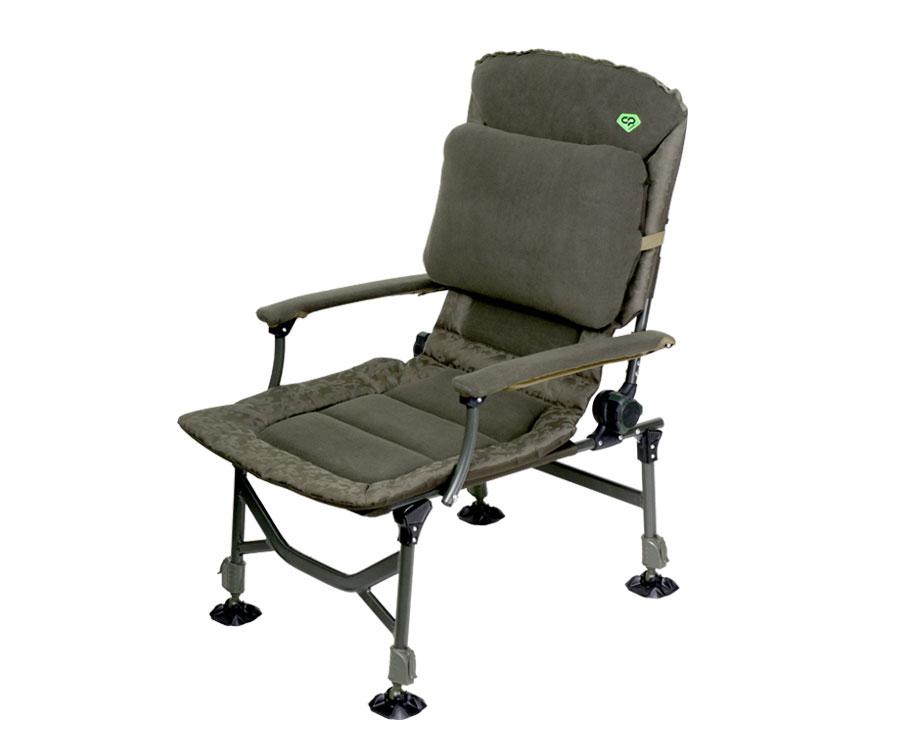 Карпове крісло Carp Pro Diamond з флісовою подушкою