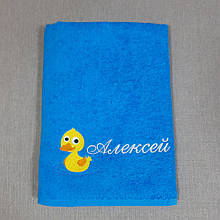 Рушник подарунок для малюка "Каченя "