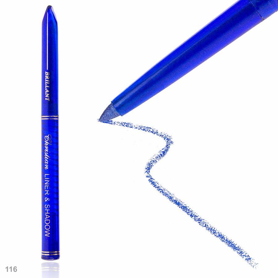 U-11 Контурний механічний олівець для очей і губ № 116 Azur, фото 1