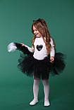 Дитячий карнавальний костюм "Кішечка". Спідниця-пачка, вушка, хвіст., фото 5