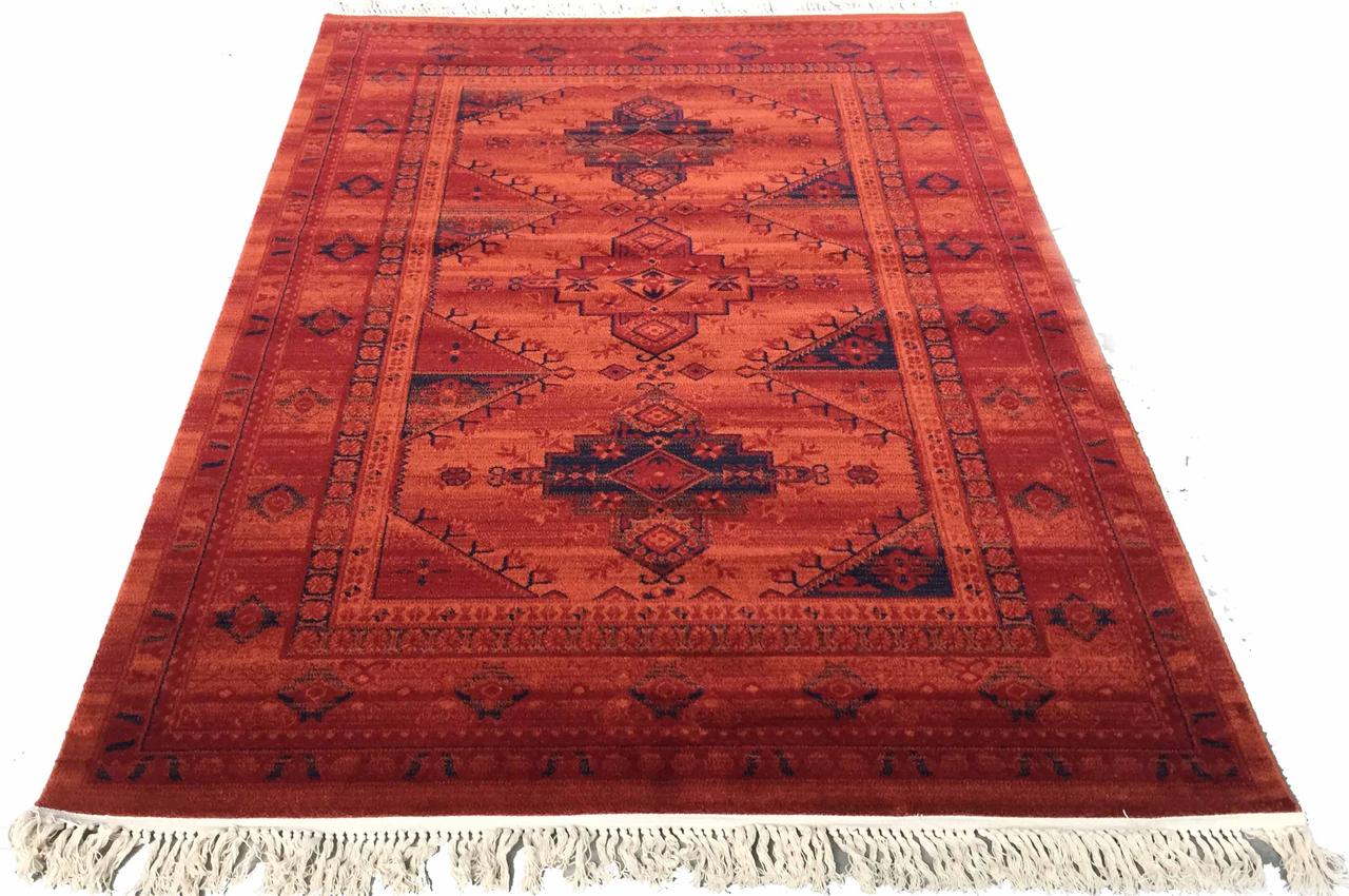 Килим антик VERA ATL W2373 1,6Х2,3 Помаранчевий прямокутник
