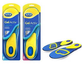 Гелеві устілки для взуття Sholl Activ Gel Men, фото 2