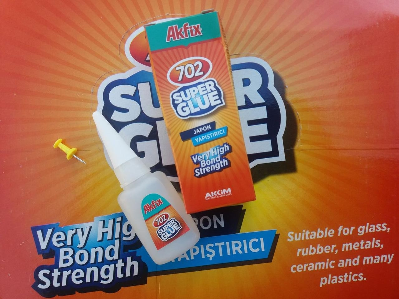Супер клей Akfix 702 20g