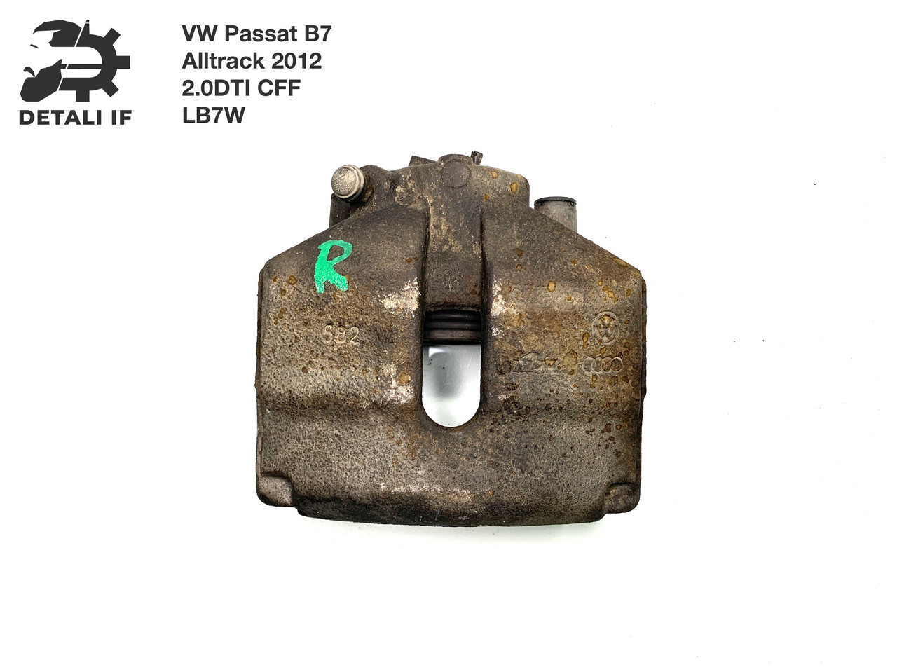 Супорт передній правий Passat B7 Alltrack 2.0 DTI 1K0615124, фото 1